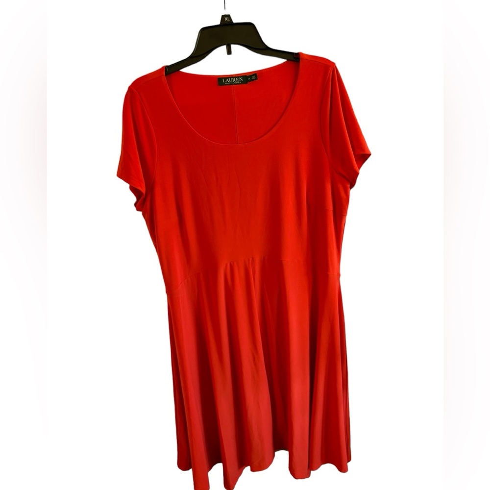 Lauren Ralph Lauren‎ Women’s Orange Dress Size 1X